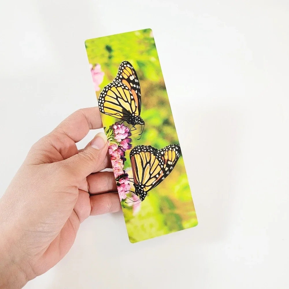 Vintage Y2K Monarch Butterflies Bookmark Butterfly, WWF World Wildlife WFRE44094